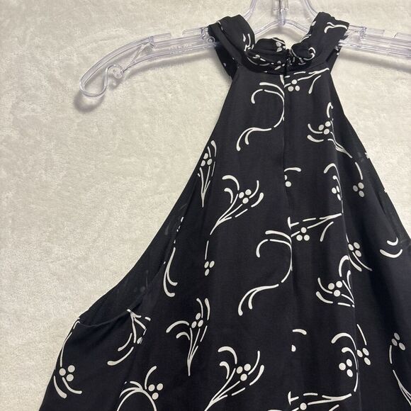 Joie Women's Silk Flowy Sleeveless Mock Neck Blouse Top Cami Suit Career XL - Picture 9 of 15